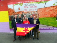 International Brigades Mural Unveiling in Belfast